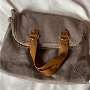 Taupe satchel